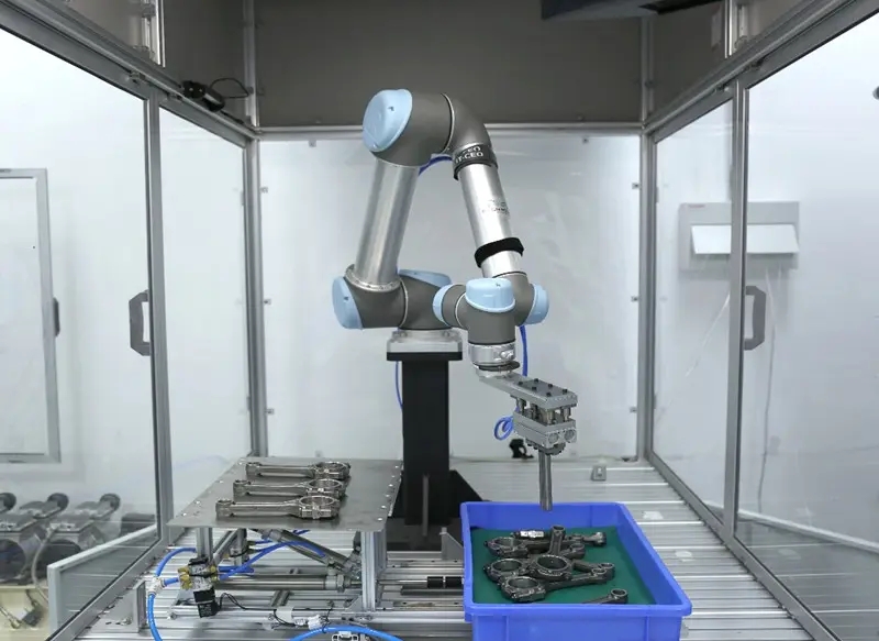 协作机器人等AI机器人产线